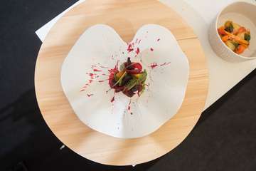 Las demostraciones culinarias formaron parte de la segunda jornada de la Feria Gran Canaria Me Gusta (Foto TA)